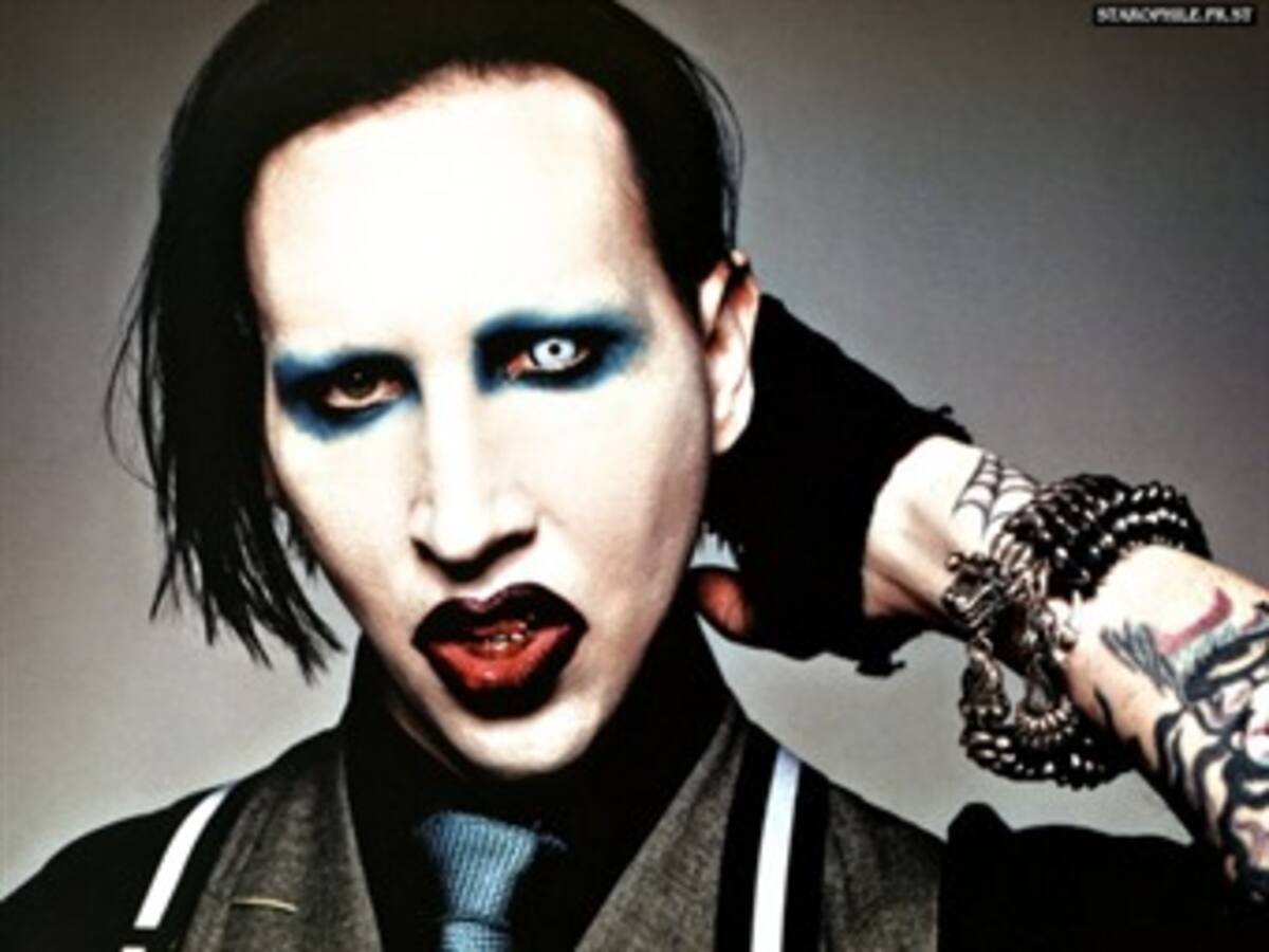 Cantante Marylin Manson muestra ahora su faceta como artista plástico