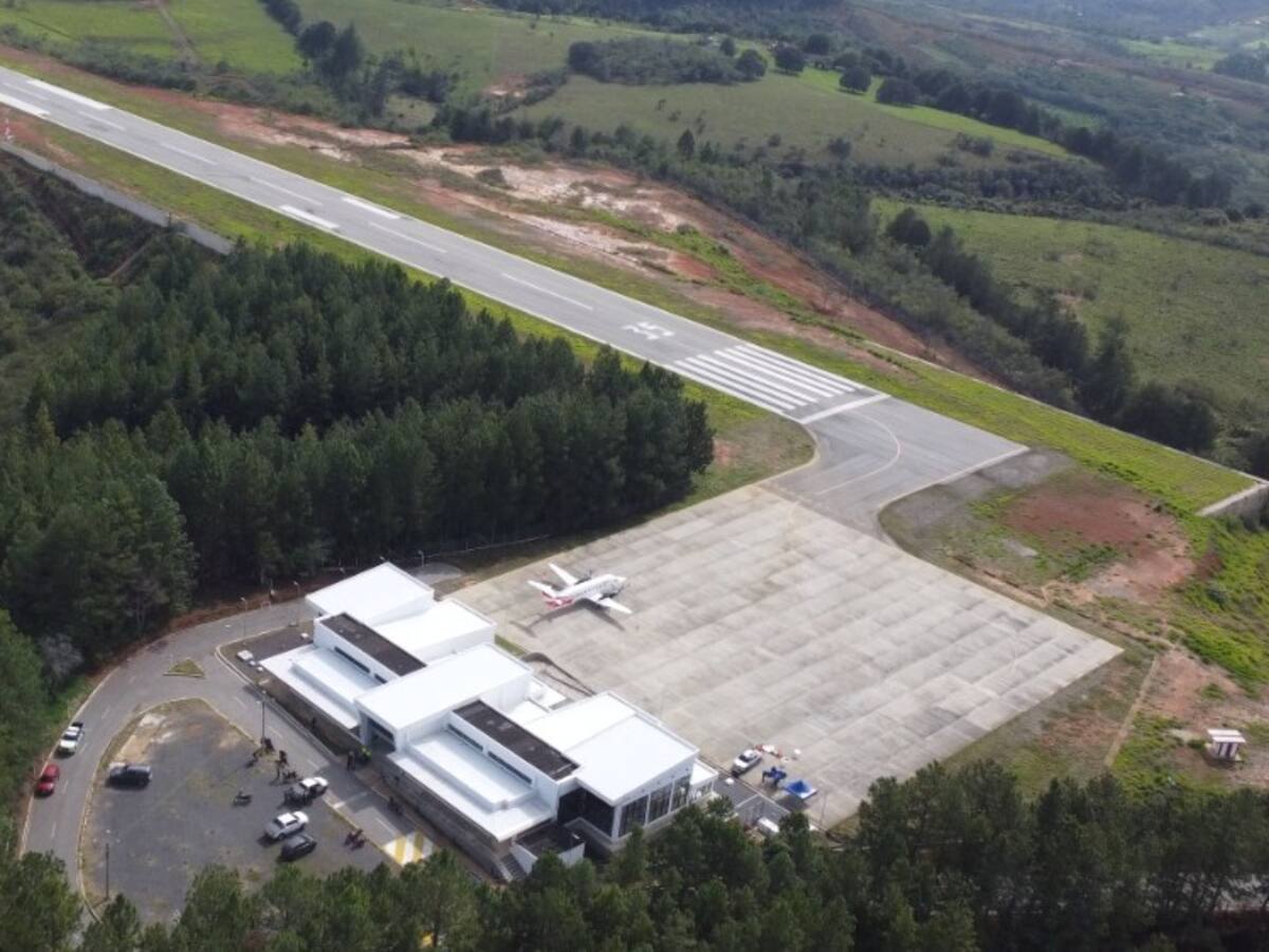 Aeropuerto en San Gil se queda sin vuelos directos hacia Medellín y Bogotá