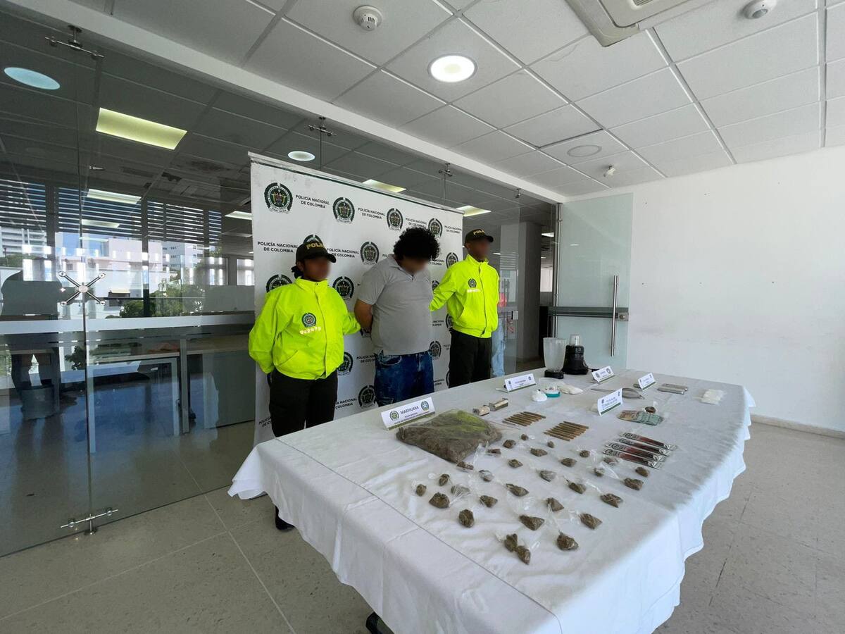 “El Porro” distribuía desde su casa más de dos mil dosis de estupefacientes mensuales