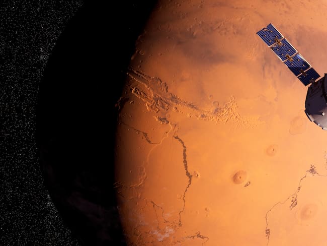 Imagen de referencia sobre Marte. / Vía: Getty Images