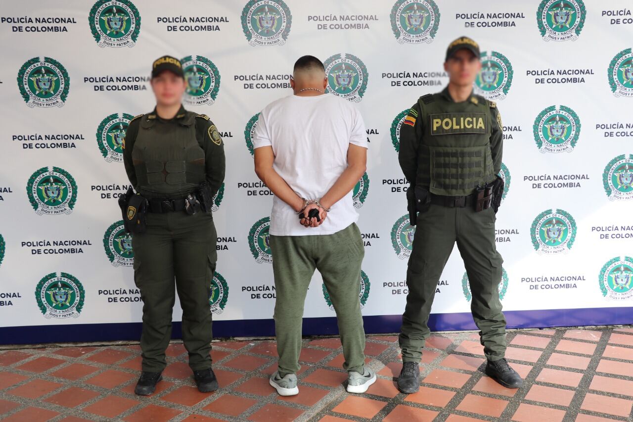 Capturan a uno de los integrantes de la banda 'Los Flacos'  - Policía Metropolitana de Pereira.