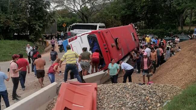 Accidente en Melgar, Tolima