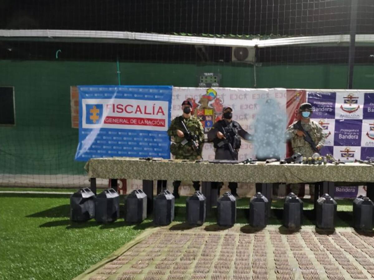 Desmantelan laboratorio de fabricación de potentes explosivos en Cauca