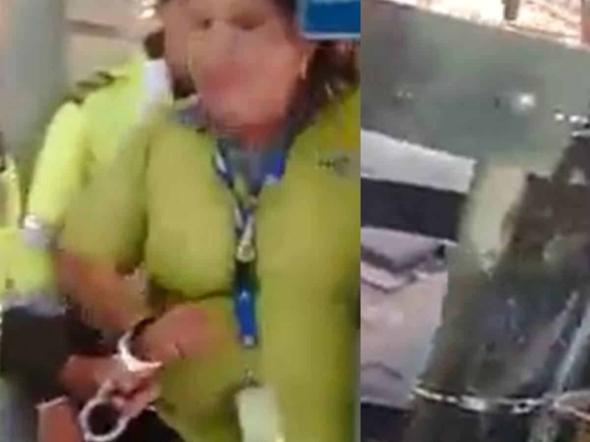 (VIDEO) Polémica por detención de taquillera de Transmilenio