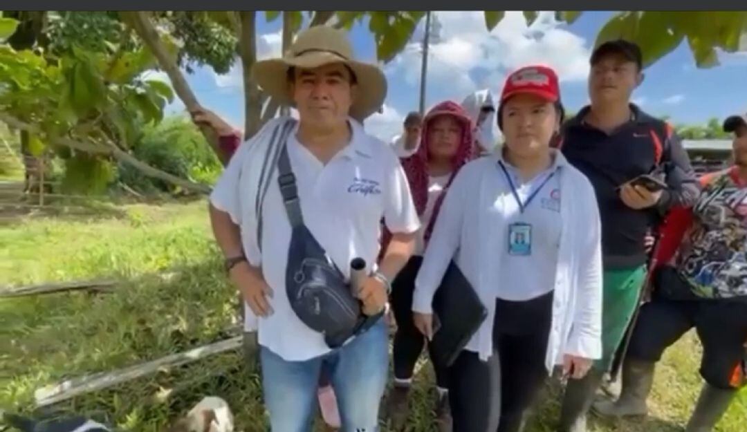 Los hechos se registraron en la Vereda Berlín, donde campesinos se enfrentaron a la fuerza pública.