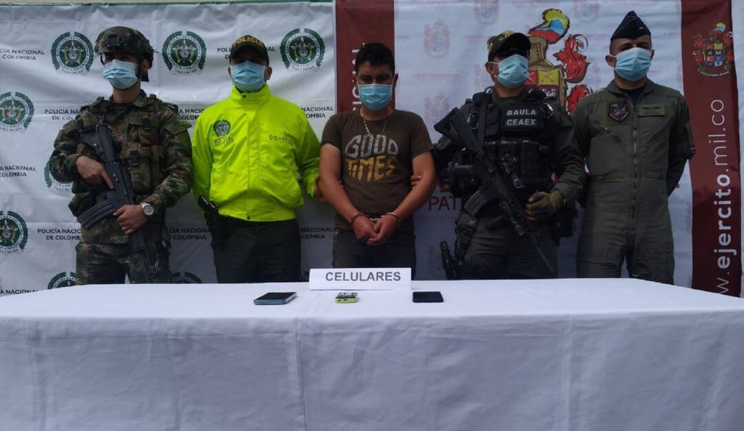 Ramón Mauricio Montaño Rodríguez, presunto jefe de finanzas de la comisión norte del Frente Ismael Ruiz. 