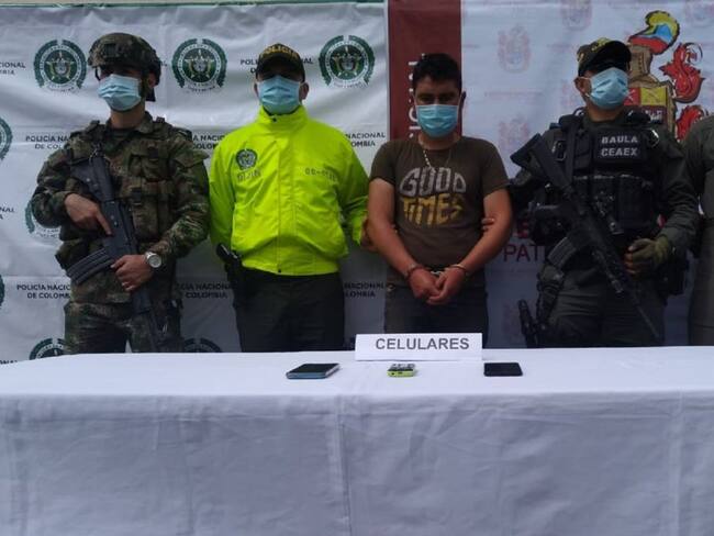 Ramón Mauricio Montaño Rodríguez, presunto jefe de finanzas de la comisión norte del Frente Ismael Ruiz.