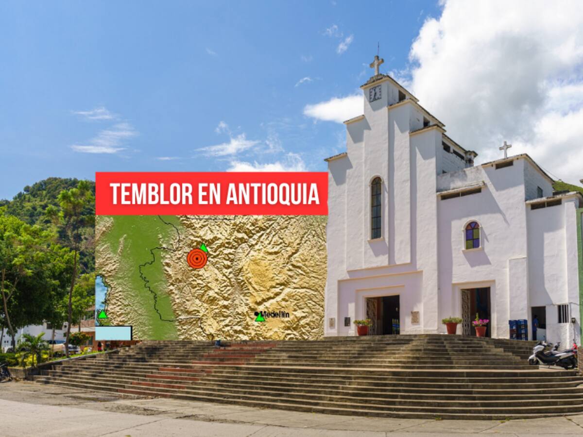 Ocho sismos en menos de dos horas en el Occidente de Antioquia: magnitud y epicentro según SGC