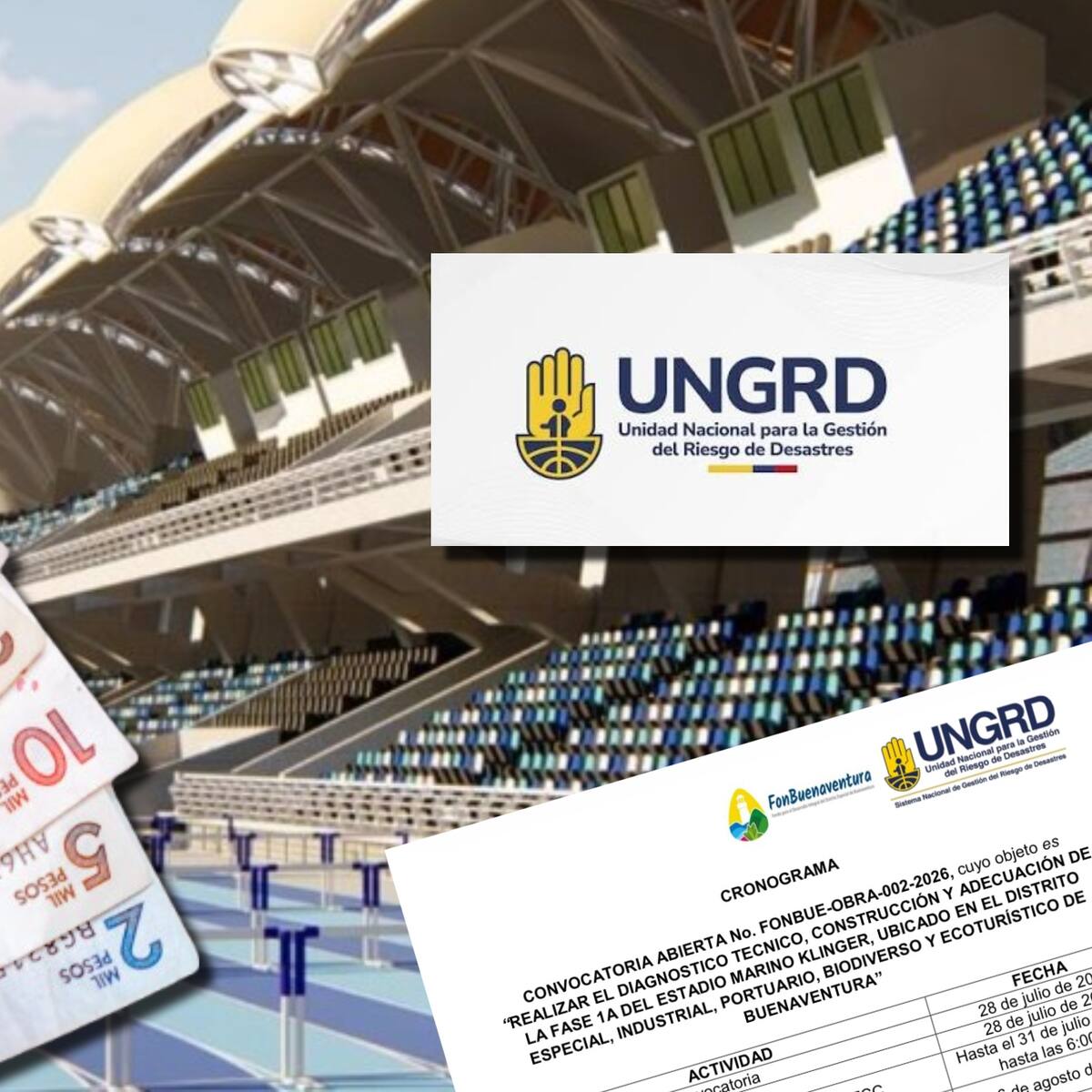 UNGRD insiste en licitación por $46.000 millones en Buenaventura a horas del fin del Gobierno Petro