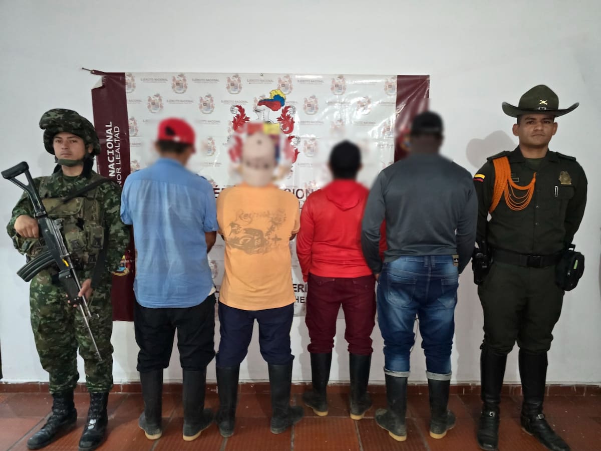 Operativos conjuntos contra el crimen en el Meta: Ejército efectuó 17 capturas