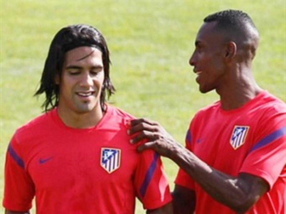 Falcao García y Amaranto Perea listos para jugar con la selección Colombia