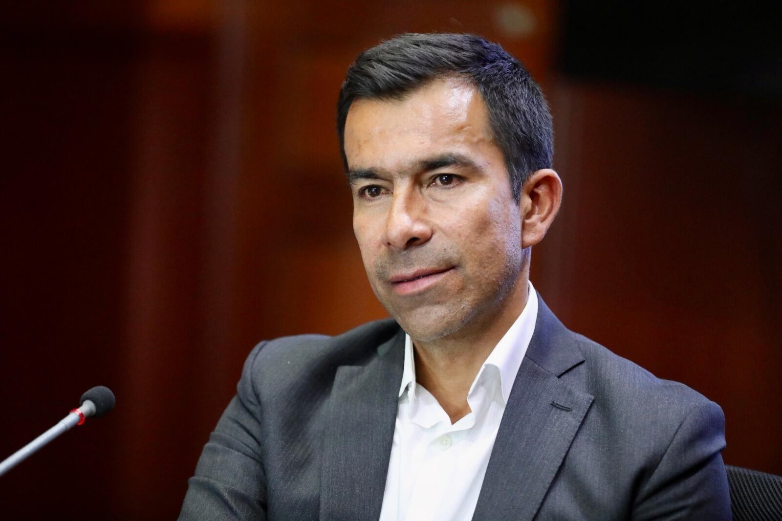 Jorge Emilio Rey, gobernador de Cundinamarca. 