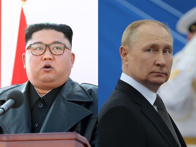 Kim Jong-un y Vladimir Putin: Foto: API/Gamma-Rapho via Getty Images / Contributor/Getty Images
