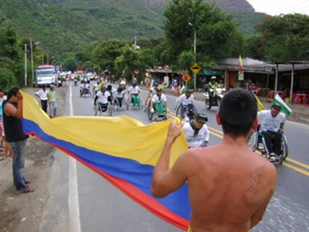 Los “titanes” ruedan de nuevo por la libertad de los secuestrados