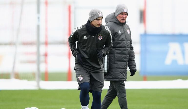 James Rodríguez y Heynckes