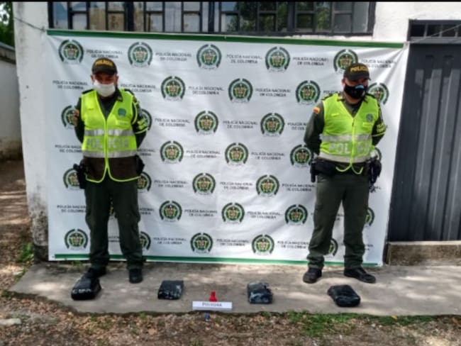 Marihuana avaluada en más de $10 millones fue incautada en vías de Caldas