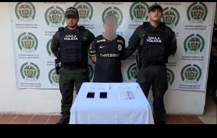 Foto: Policía de Antioquia