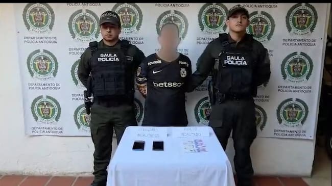 Foto: Policía de Antioquia