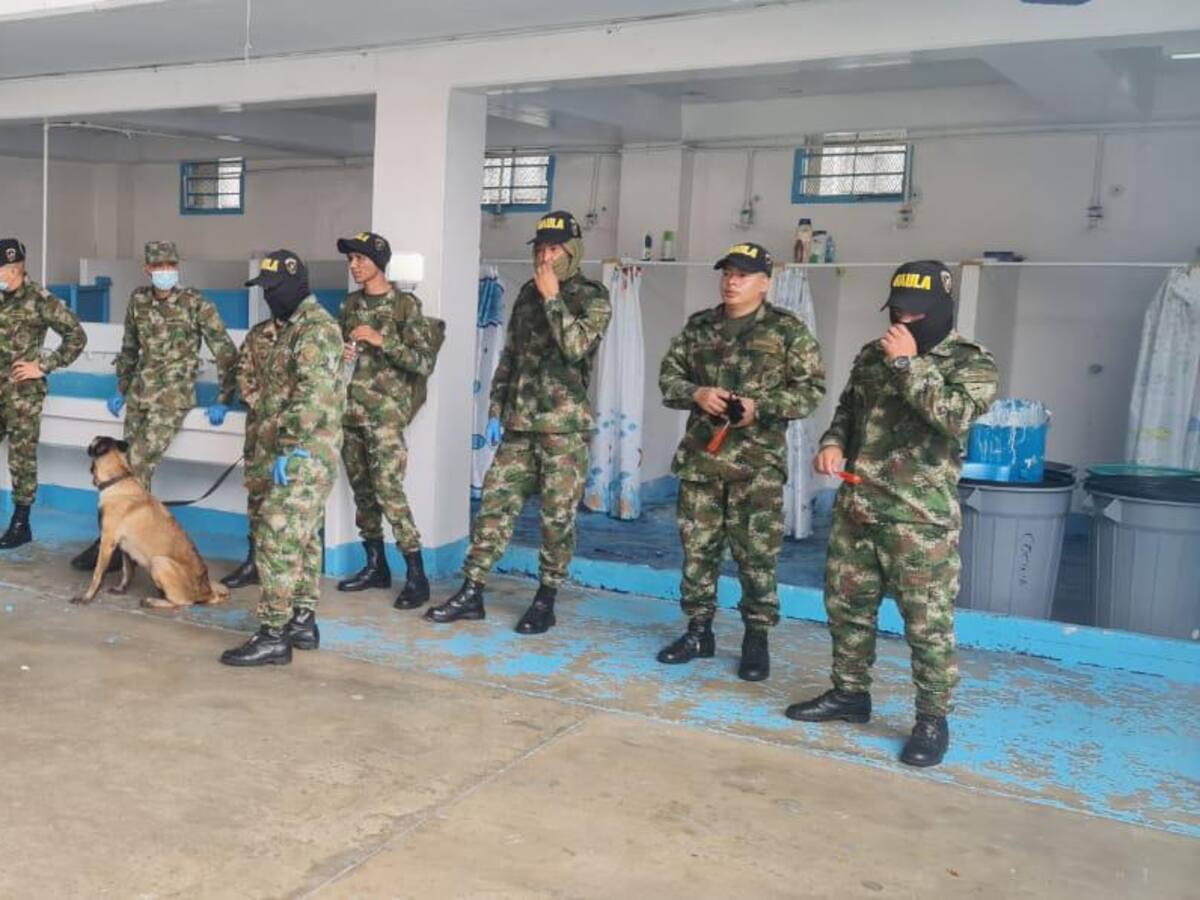 Gaula Militar se tomó la cárcel Doña Juana de La Dorada, para combatir la extorsión