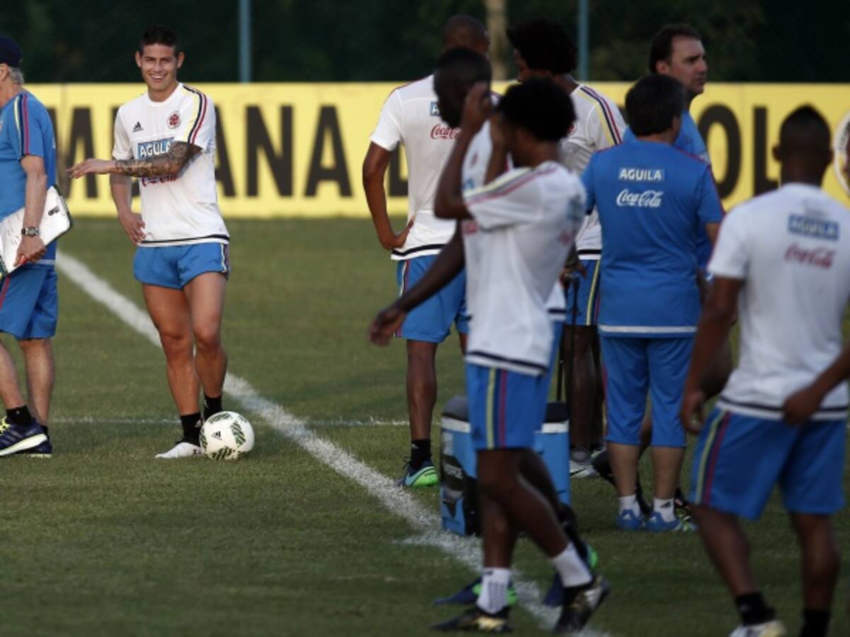 Primera jornada de entrenamientos para Colombia en San Juan