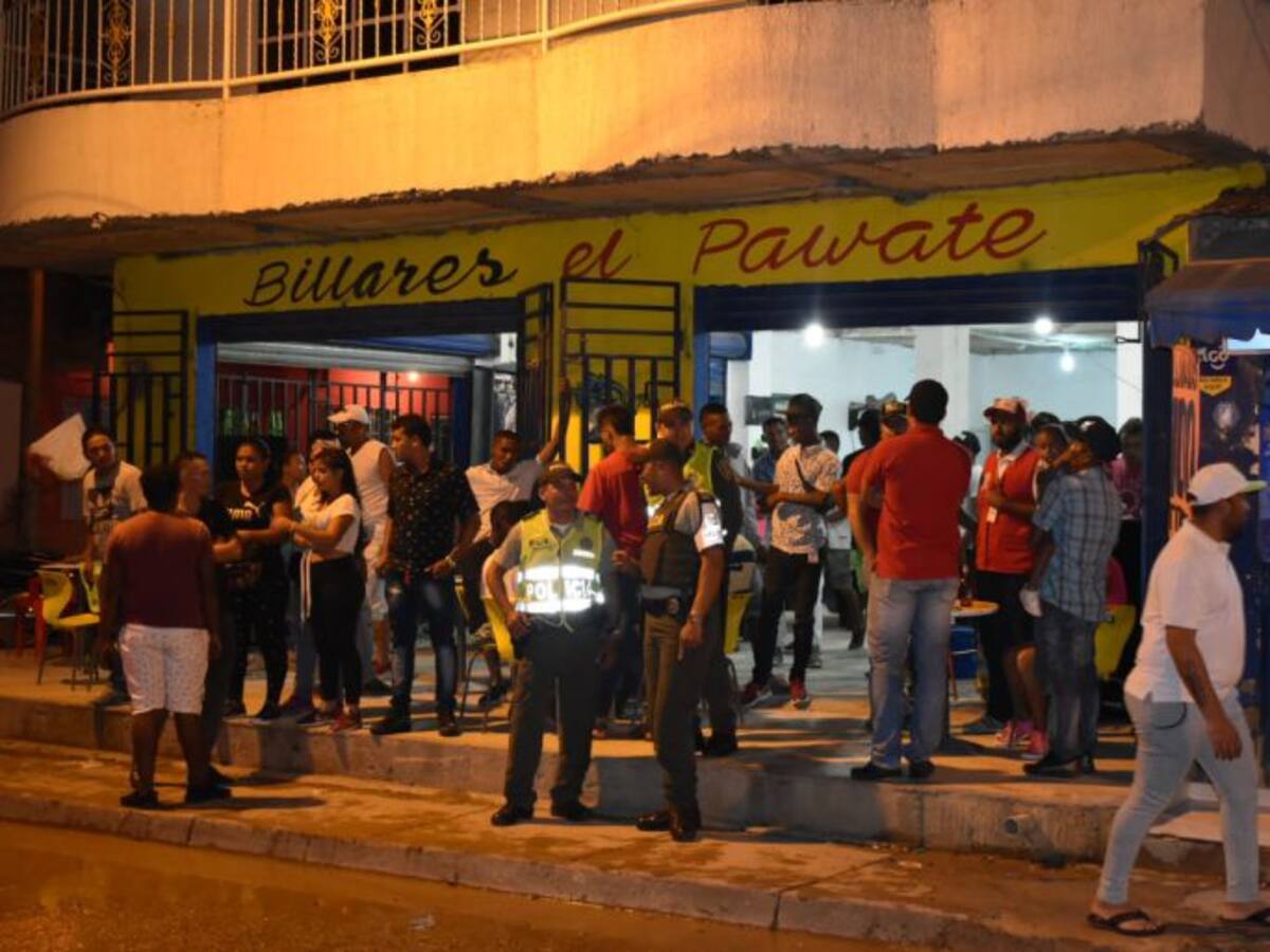 Cerrado billar en Cartagena donde se encontró un menor de edad