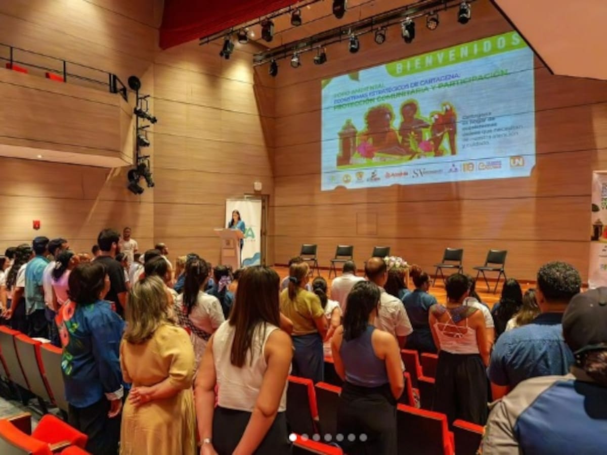 EPA Cartagena lideró Foro sobre Ecosistemas Estratégicos de la ciudad
