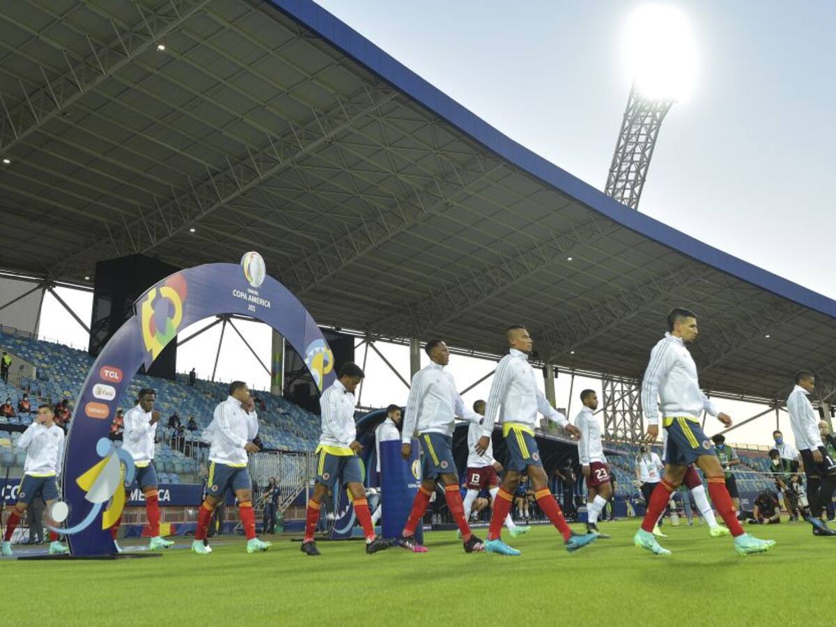 Fotos: Colombia en su segundo partido de la Copa América contra Venezuela
