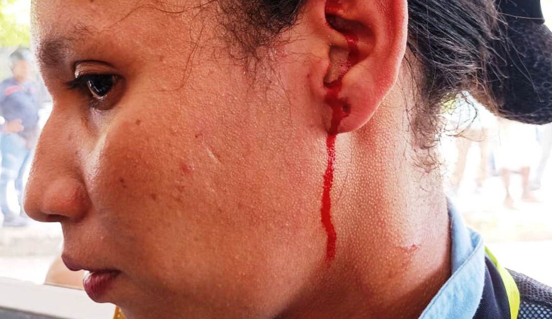 La parrillera fue detenida por la policía del CAI San Pedro