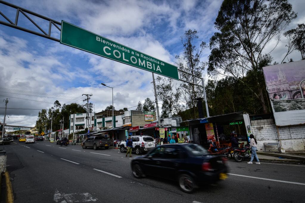 Frontera entre Colombia y Ecuador. (Photo by: Camilo Erasso/Long Visual Press/Universal Images Group via Getty Images)