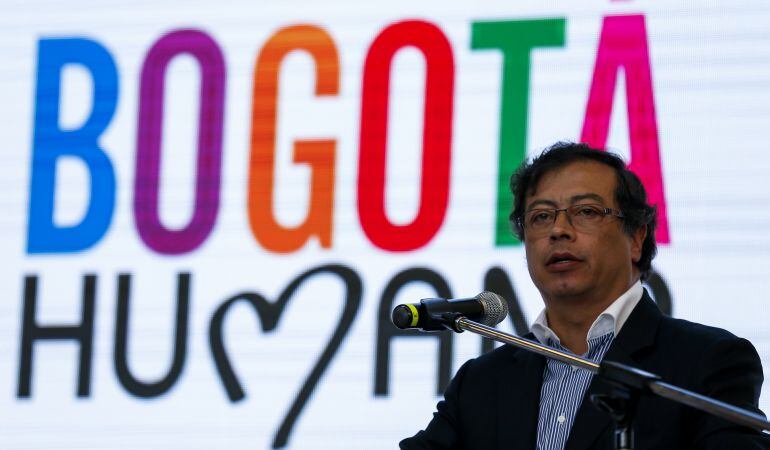 El alcalde de Bogotá, Gustavo Petro.