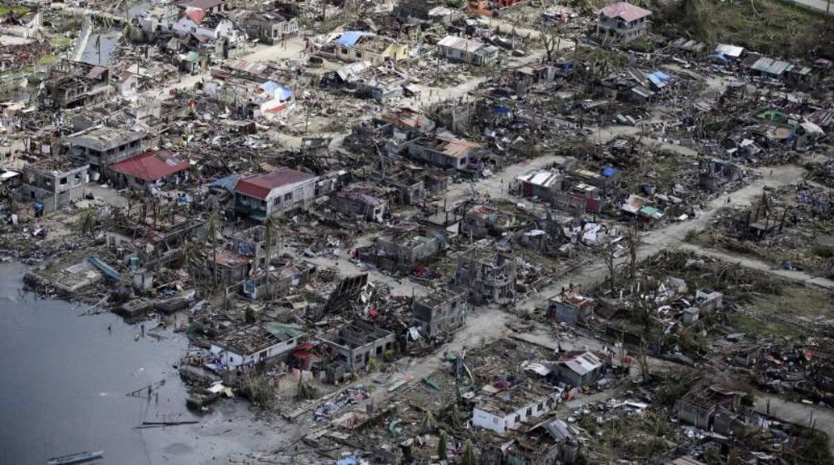 Aspectos de las zonas devastadas por el tifón que durante el fin de semana azotó a Filipinas, hecho que movió a la comunidad internacional a enviar ayuda a millones de afectados.