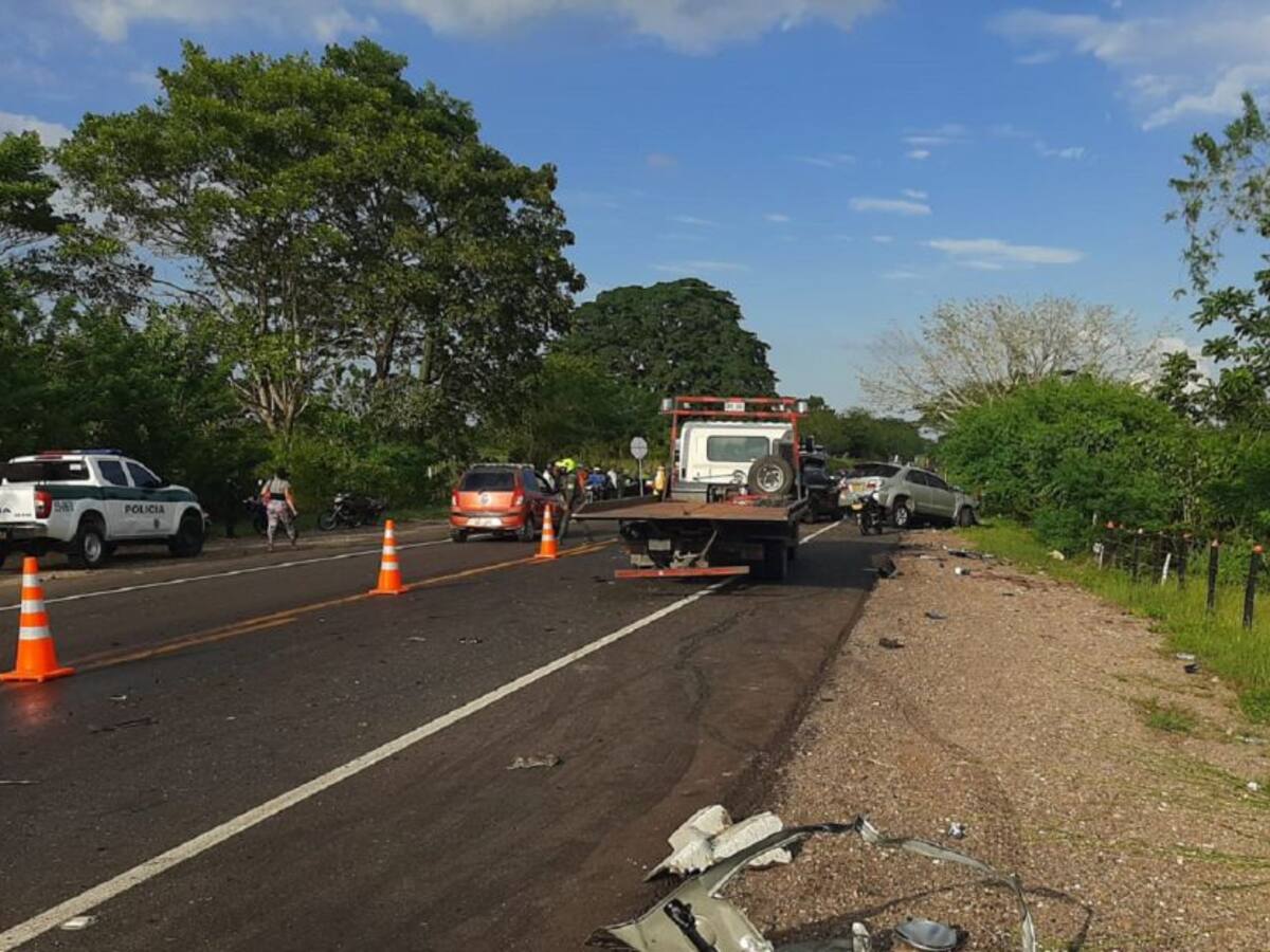 Una menor muerta y dos adultos heridos deja accidente en carretera de Sucre