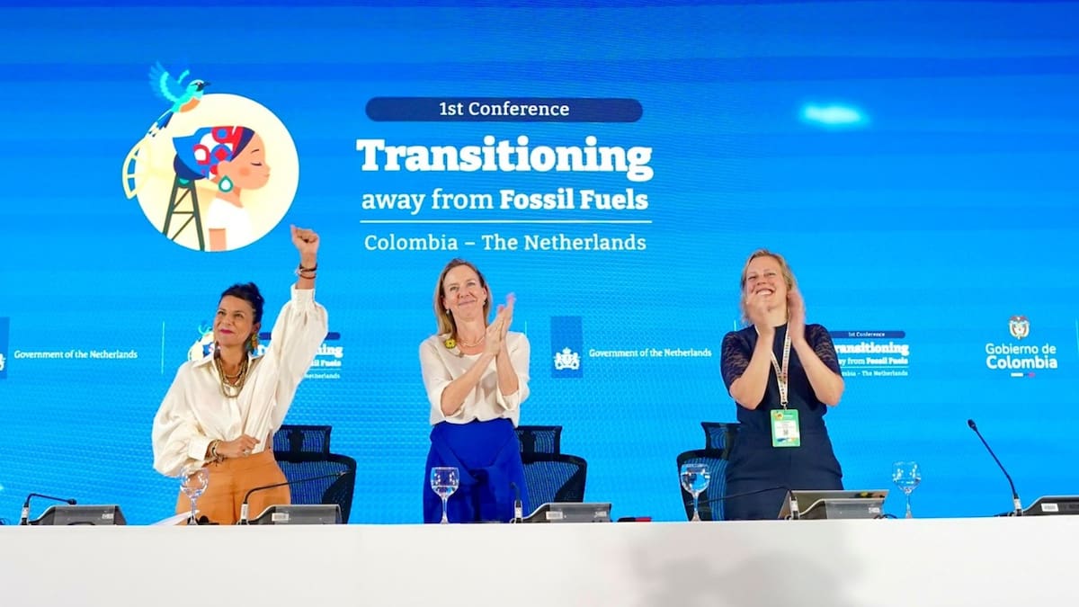 Claves que dejó la primera conferencia mundial para la transición de los combustibles fósiles