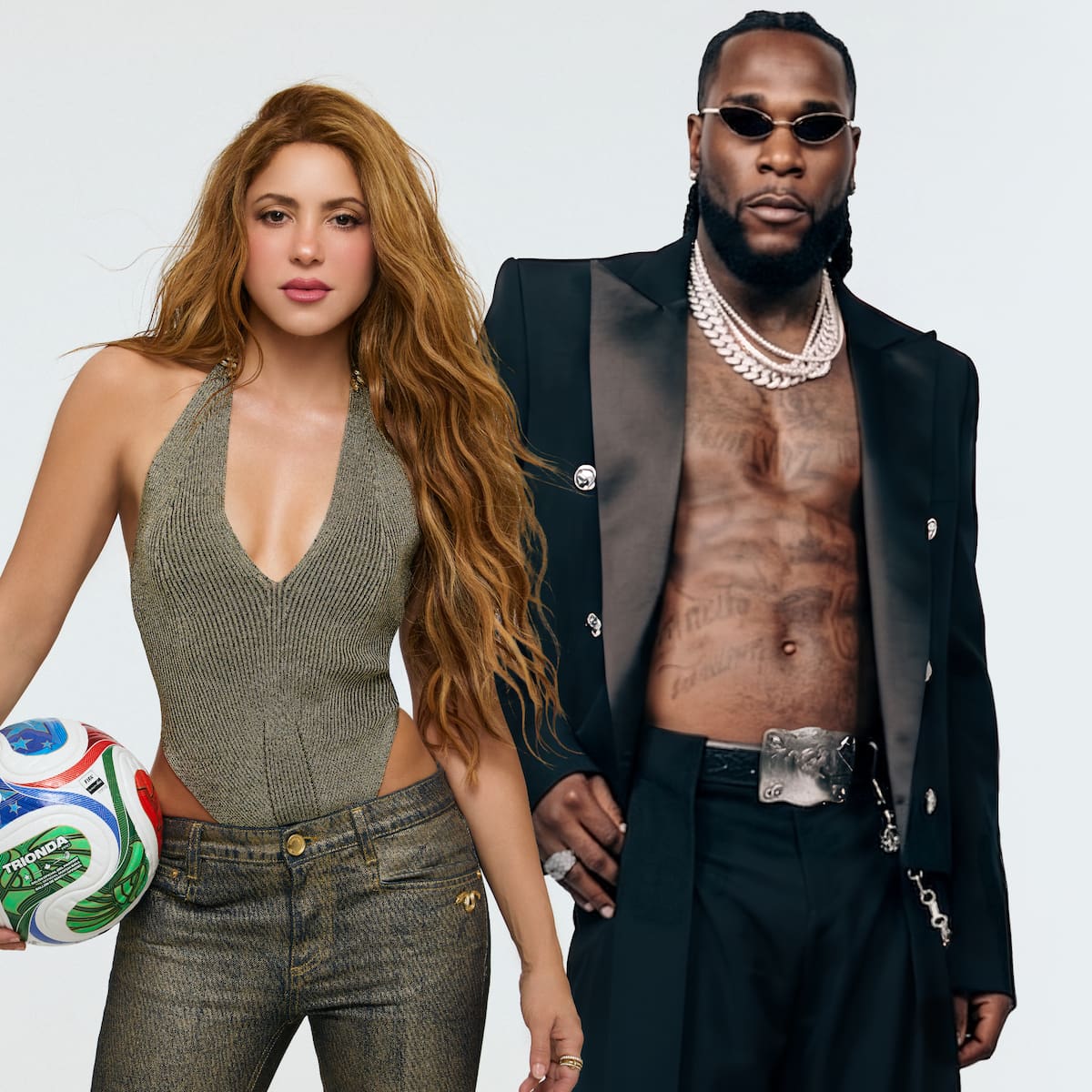 SHAKIRA Y BURNA BOY LANZAN “DAI DAI”, LA CANCIÓN OFICIAL DE LA COPA MUNDIAL