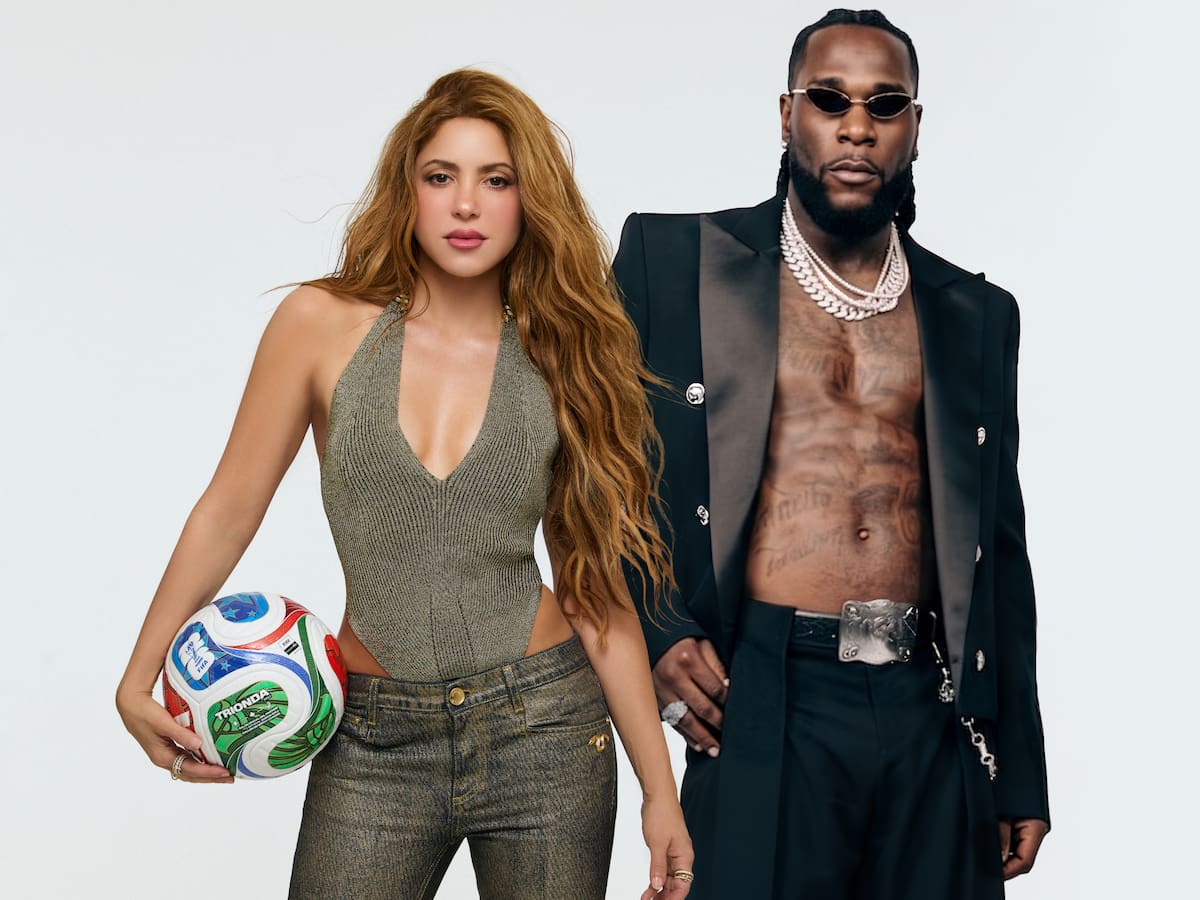 SHAKIRA Y BURNA BOY LANZAN “DAI DAI”, LA CANCIÓN OFICIAL DE LA COPA MUNDIAL