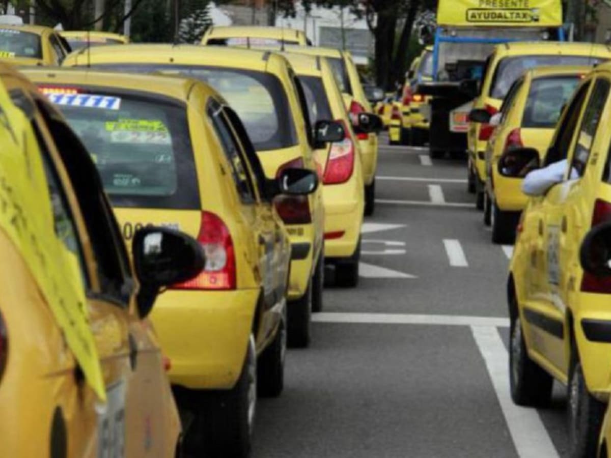 $6.100: tarifa mínima de taxis para este año en Barranquilla