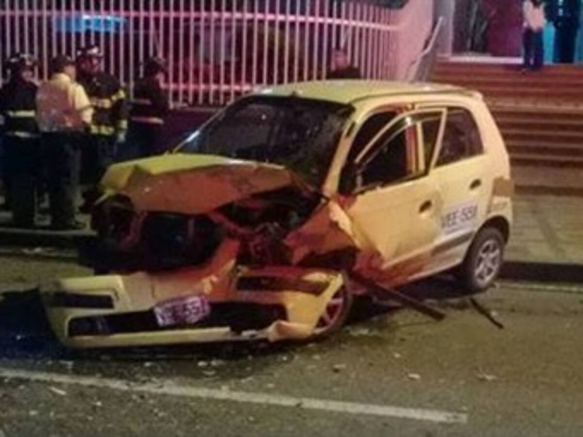 Racha de accidentes de tránsito deja 10 heridos en Bogotá