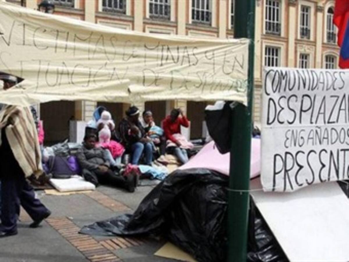 Distrito invierte 250.000 millones al año en atención a desplazados