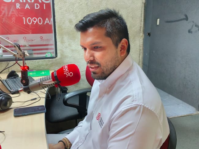 Sergio Castillo, presidente ejecutivo de la Cámara de Comercio de Cúcuta / Foto: Caracol Radio
