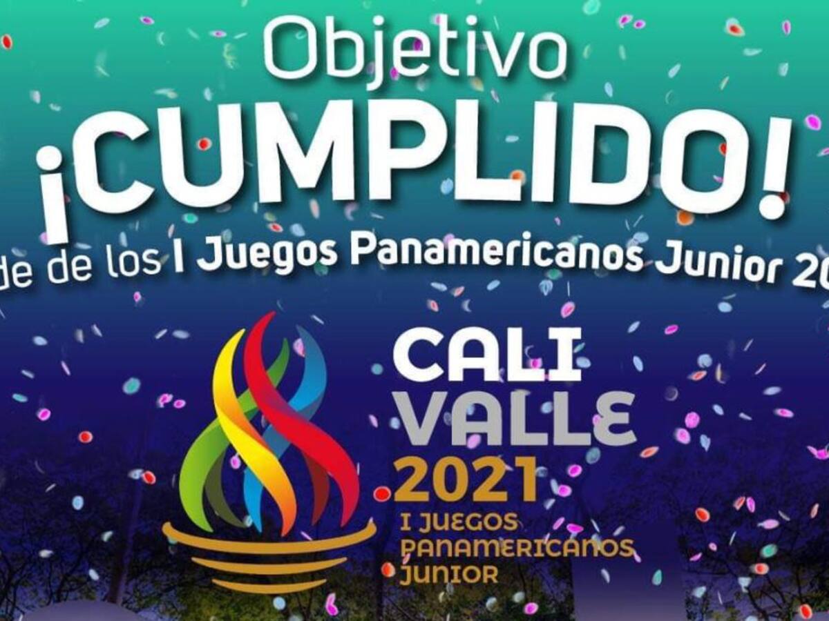 Ratificados I Juegos Panamericanos Junior de Cali-Valle 2021