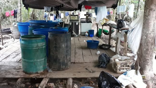Laboratorio de cocaína
