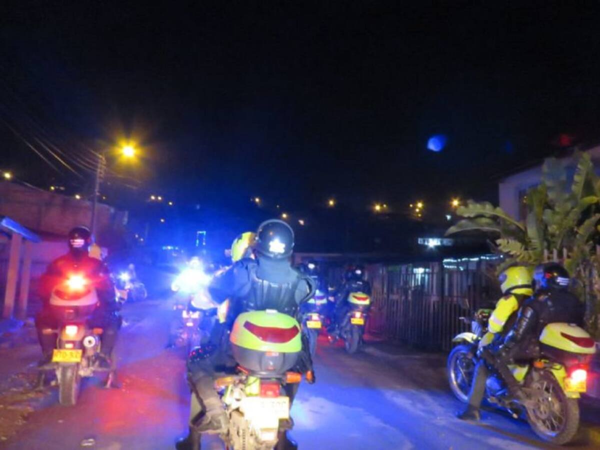 Nueve presuntos delincuentes fueron capturados por la Policía en Cartagena