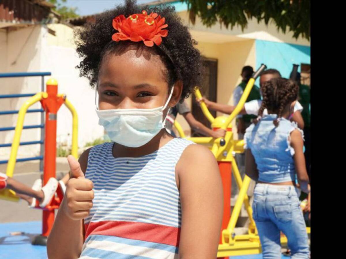 Los niños se toman parques con reactivación cultural en Barranquilla