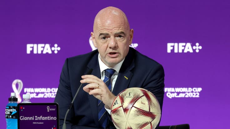 Infantino a La W desde el Foro Económico: Qatar, el mejor Mundial de la historia