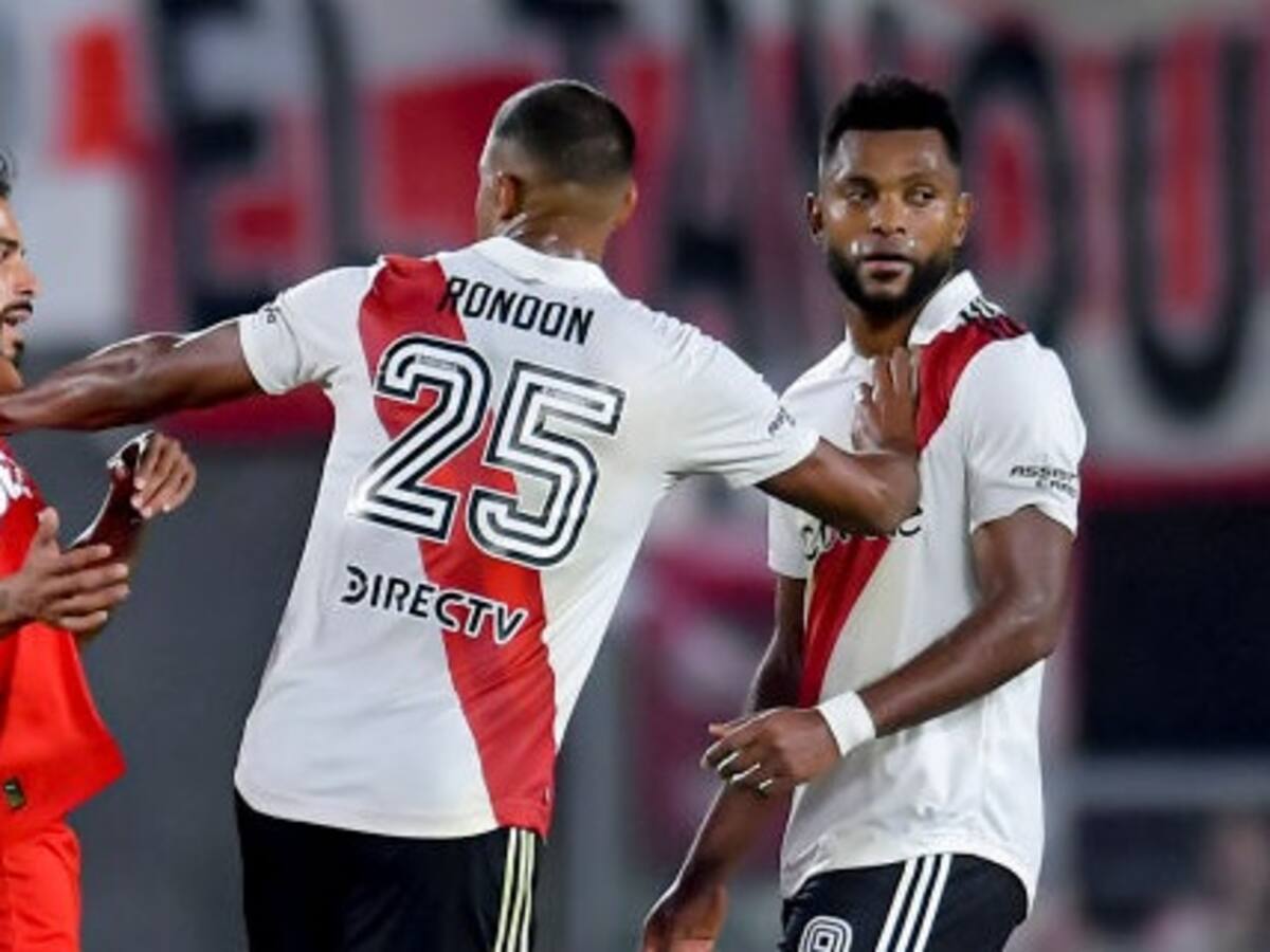 Miguel Borja y su encontronazo con un rival: “a vos no te conoce nadie”