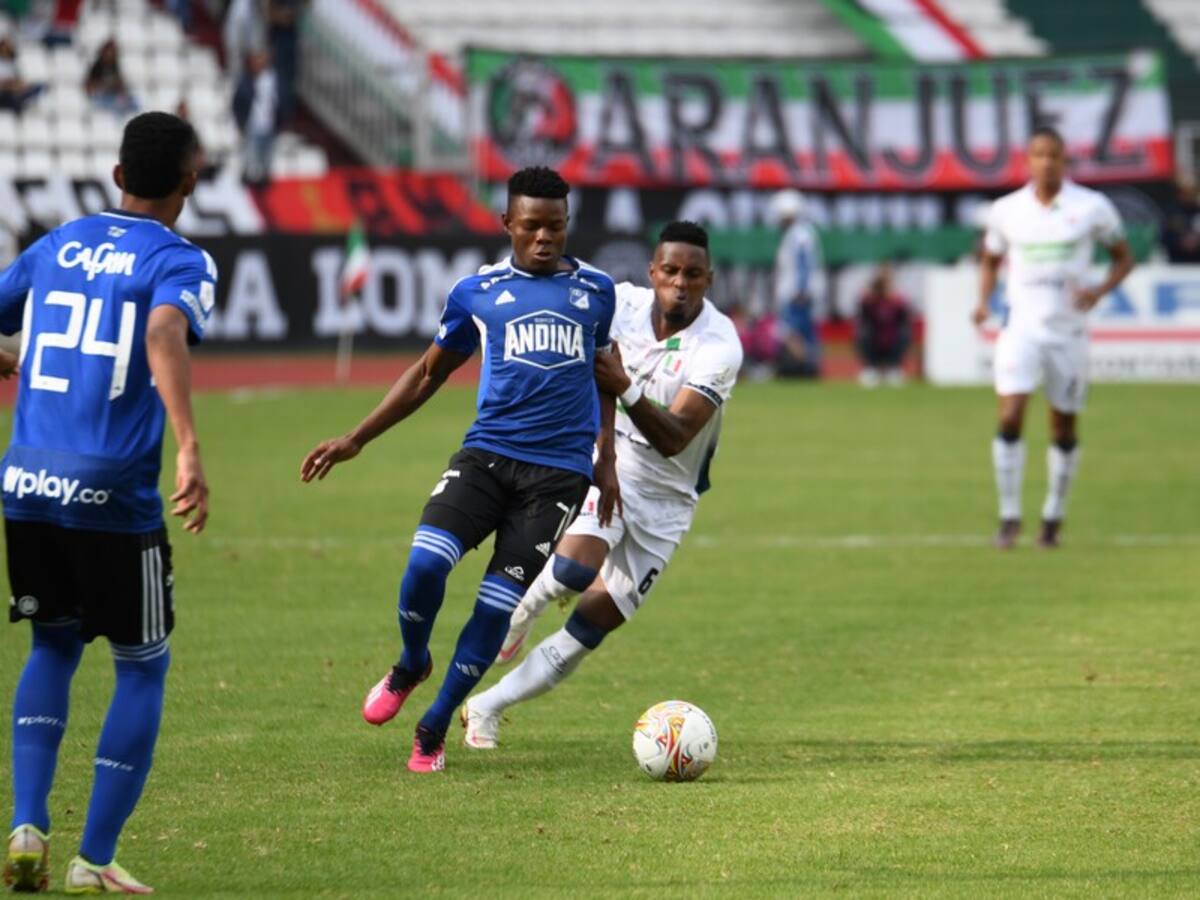 Primera victoria de la era Soto: Once Caldas derrotó con lo justo a Millonarios