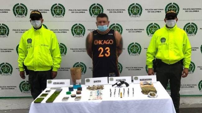 Alias 'Godoy' capturado en Ibagué