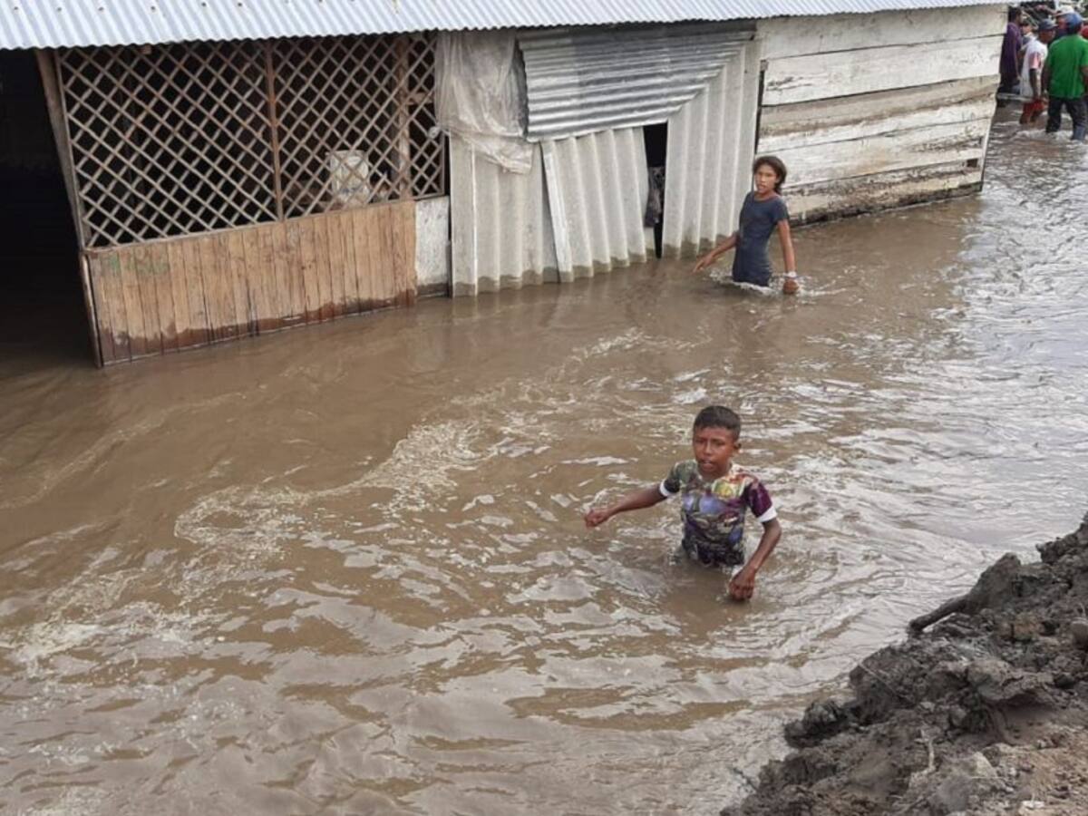 Inundaciones por rotura de jarillón en zona rural de Barranco de Loba