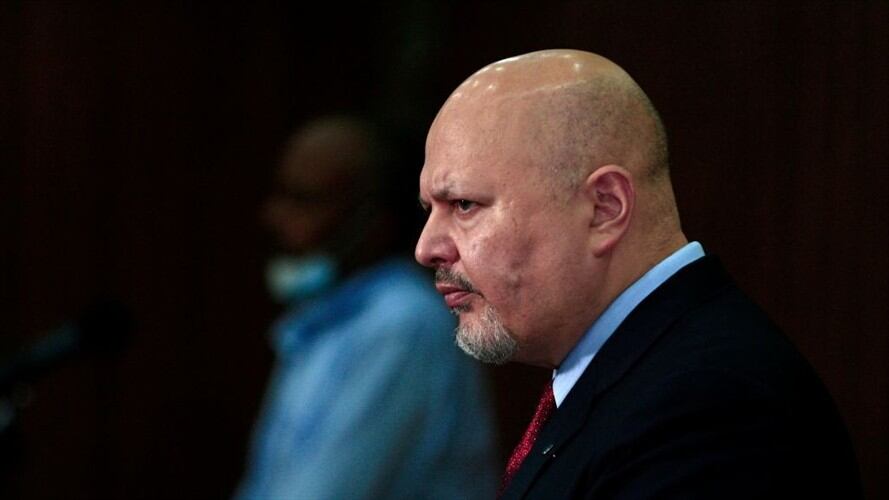 El fiscal general de la Corte Penal Internacional, Karim Khan. . Foto: EBRAHIM HAMID/AFP via Getty Images