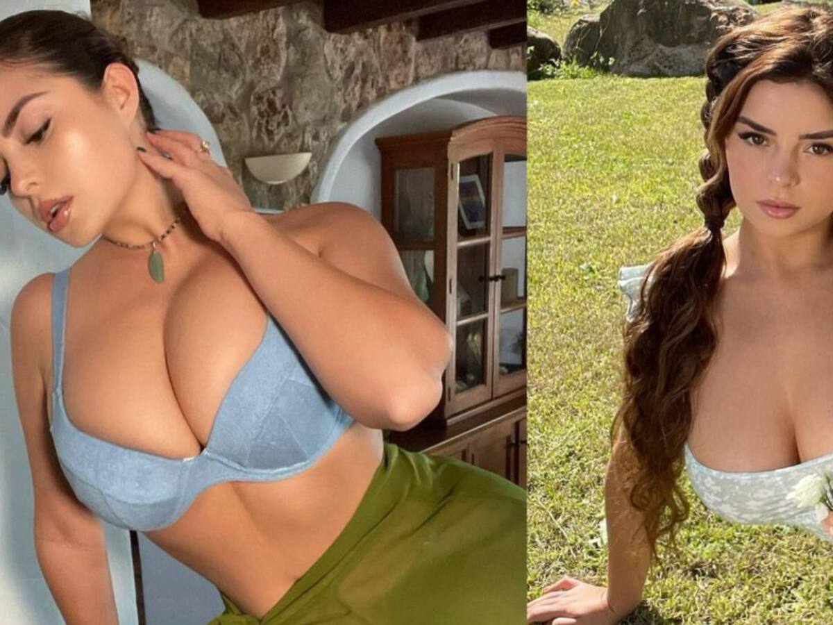 ¡Sin sostén! Demi Rose sorprendió con una sugestiva foto en la playa